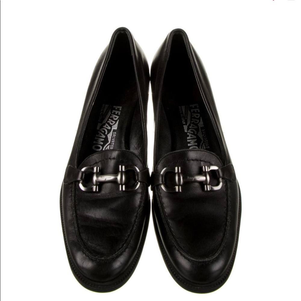 Salvatore Ferragamo leather loafers